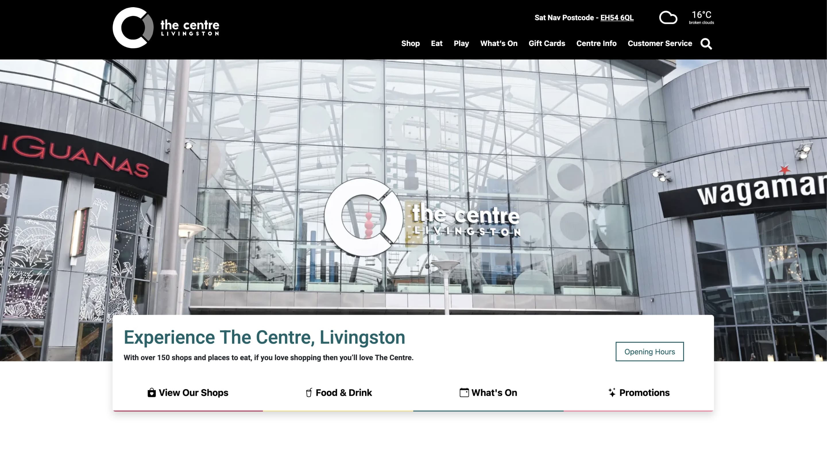 The Centre, Livingston - Ali Montgomery Design